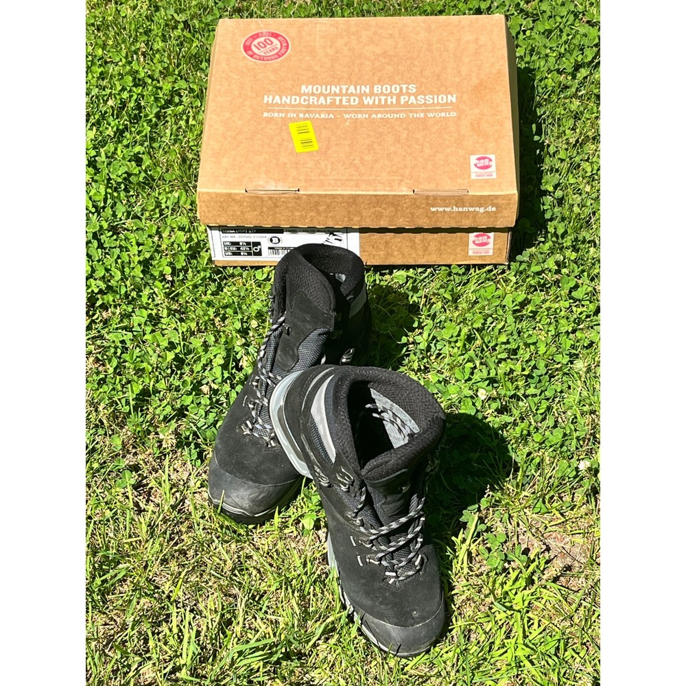 Hanwag‎ Tatra Light GTX Mens Mountain Boots Black Asphalt 202500-012064 Size 9.5